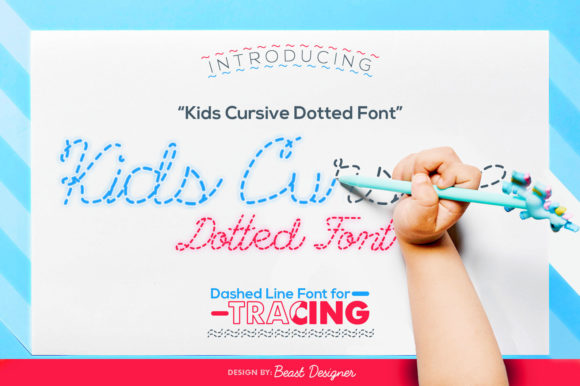 Download Kids Cursive Dotted - Premium Resources